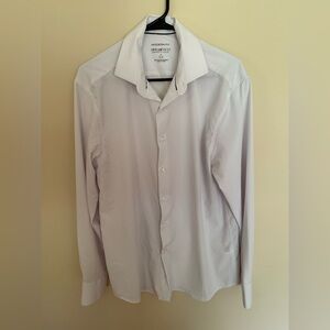 Kenneth Cole White Dress Shirt, non iron, stretch performance